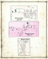 Belle Oak, Dalhi Center, Dalhi Station, Ingham County 1874 with Lansing